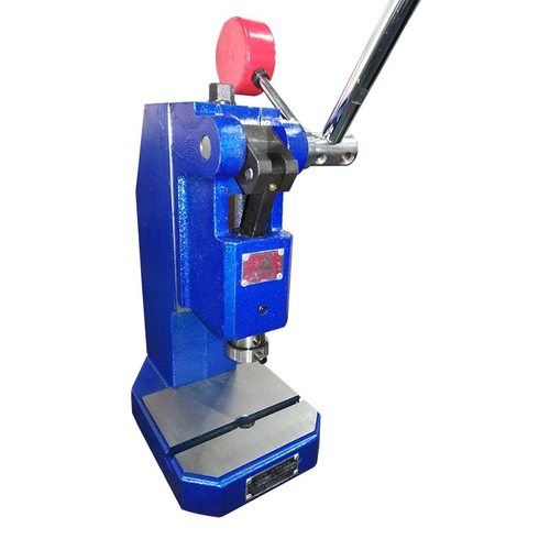 手动冲床J03-1T冲压机压平机压孔手扳机打孔小型机床手动冲压