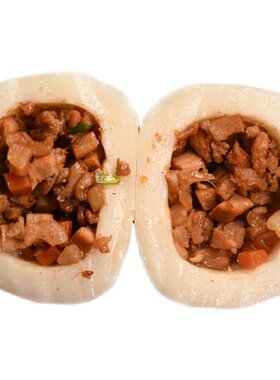 台州糯米炊圆猪肉圆咸圆麻糍早餐