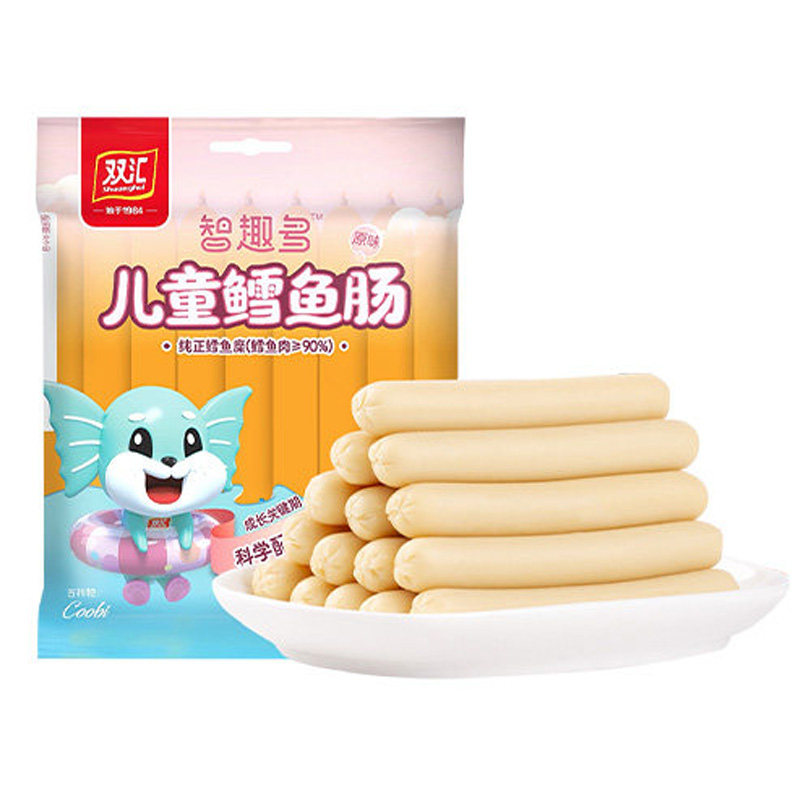 双汇智趣多儿童即食鳕鱼肠
