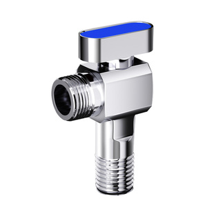 潜水艇球阀大流量燃气热水器水阀直通全开关阀铜角阀冷热水三角阀