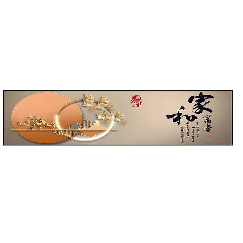 卧室床头装饰画3D立体自粘画客厅沙发背景墙酒店宾馆民宿贴壁画