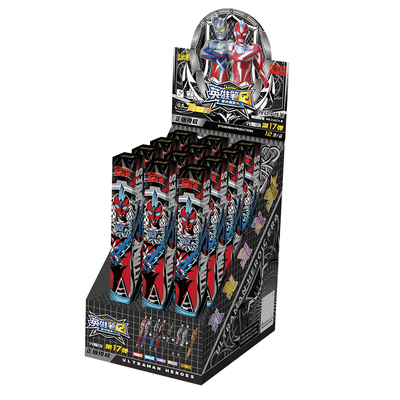 卡游奥特曼中性笔光耀版第17弹