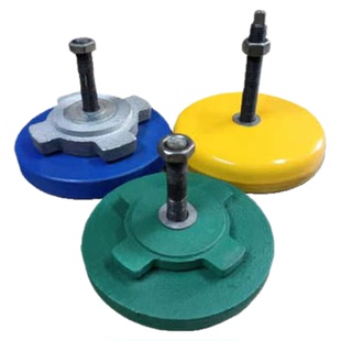 机床防震垫铁可调车床减震垫铁设备数控调整减震地脚圆型垫脚