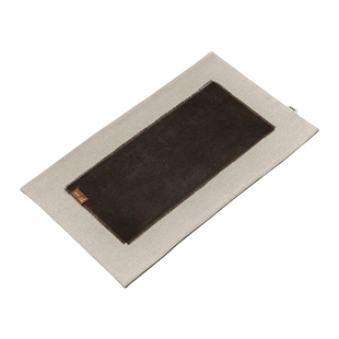 清欢手工茶席禅意古朴柿染老布干泡茶桌布中国风茶室隔热垫可定制