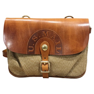 收藏级胡椒盐！植鞣皮邮差包真皮斜挎包男女复古休闲牛皮单肩男包