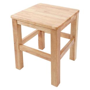 全实木正方形大方凳长方凳茶几饮食店商用凳工厂车间学校用大凳子