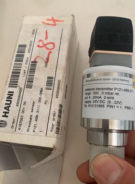 Noding P121-499-311压力传感器 -300.