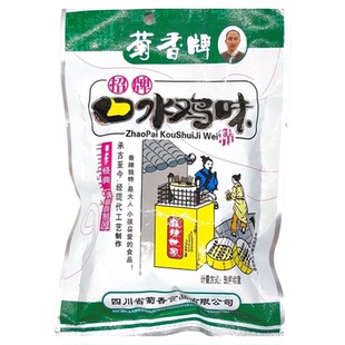 菊香牌招牌口水鸡味辣条无添加手工辣条麻辣素食面筋辣片丝童年
