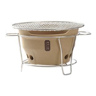 网红围炉煮茶烤火炉器具全套一套装 老式小泥炉碳炉木烧炭火炉子