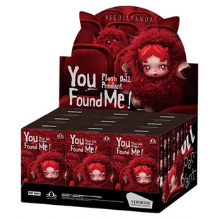 POPMART泡泡玛特SKULLPANDA不眠剧场盲盒SP搪胶3代毛绒挂件手办