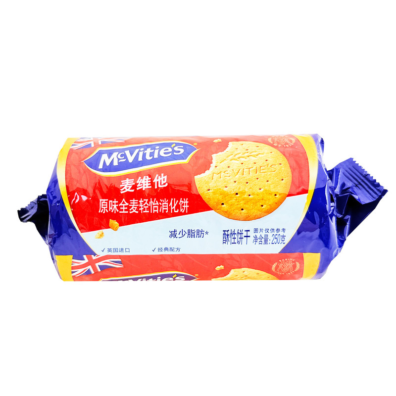 麦维他轻怡消化饼250g零食饼干