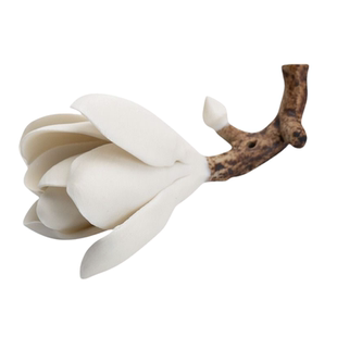 创意玉兰花茶宠精品可养摆件家用茶台变色茶宠盖置茶台装饰品摆件