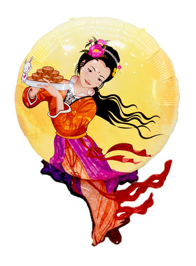 嫦娥奔月可爱兔子玉兔月兔小白兔