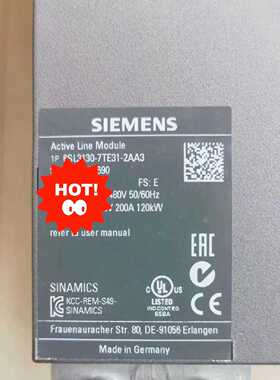 【询价】6SL3130-7TE23-6AA3适用