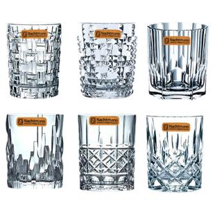 德国NACHTMANN进口水晶玻璃洋酒杯啤酒杯威士忌杯水杯家用果汁杯