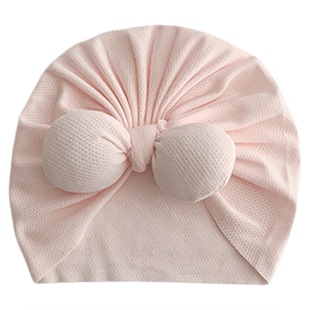 婴幼儿帽子0-3囟门印度帽新生春秋无骨女宝宝防晒出游小月龄帽夏