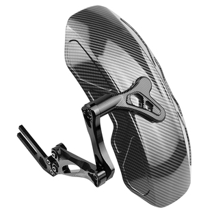 适用小牛uqi+台铃雅迪爱玛小猴子m3m5电动车改装后盾后挡泥板