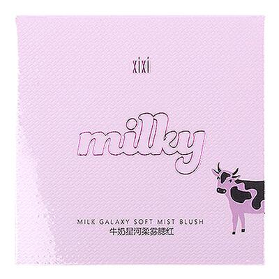 试试xixi腮红11牛奶星河哑光修容