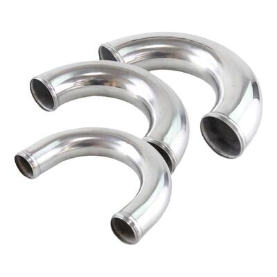 汽车改装进气铝管U型涡轮增压进气管外径35-102mm弯铝管中冷管