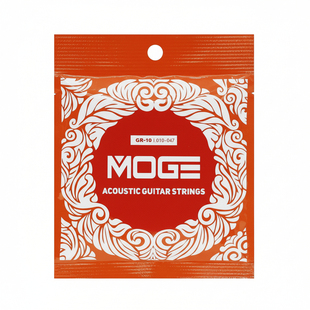 MOGE摩歌琴弦民谣木吉他弦线磷铜镀膜防锈吉他弦全套一套6根装