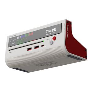 TROZK特洛克红白机USB插座快充桌面插排拖线板充电器接线板TAPY-C