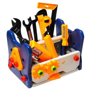 儿童修理工具箱玩具男孩组装拧螺丝刀扭电钻套装宝宝动手益智拆装