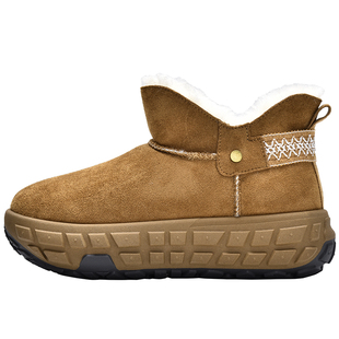 厚底雪地靴女款冬季2025新款棉鞋女冬加绒加厚保暖鞋女冬天毛毛鞋