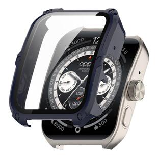 适用于oppowatch4pro保护壳watch4Pro智能运动手表保护套全包壳膜一体防摔防磕pc硬表壳OPPO四代高清钢化膜