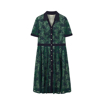 奥菲欧收腰连衣裙春夏百搭显瘦