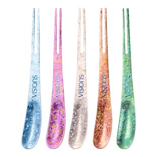 康宁纯钛水果叉子水果签高档精致小叉子蛋糕甜品叉餐叉雪糕小勺