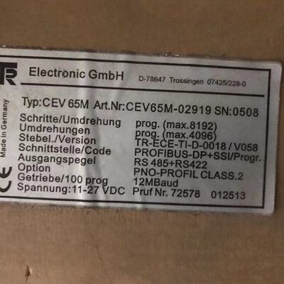 议价全新原装帝尔编码器CEV65M-02919 现货正品