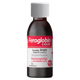 vitabiotics补铁补气血儿童女性孕妇孕期贫血女铁锌铁剂口服液