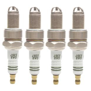 火炬三极火花塞油气两用CNG适配五菱之光长安夏利N3东风小康5357