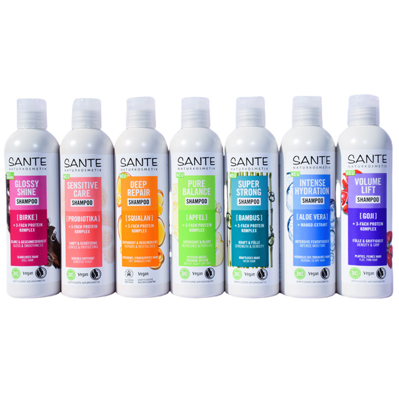 德国天然有机Sante洗发水护发素