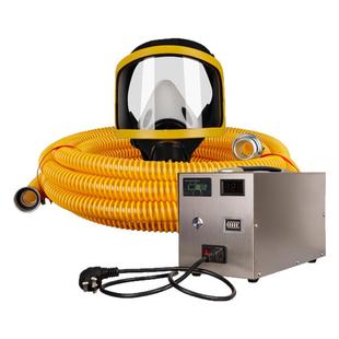 电动送风长管呼吸器自吸式空气面罩防爆高压有限空间作业井下双人