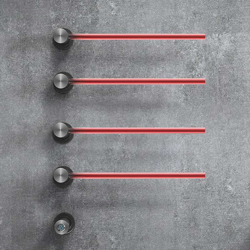 加热毛巾架暗装304不锈钢浴巾架烘干毛巾置物架浴室毛巾杆免钉厂