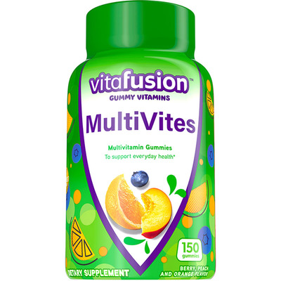 vitafusion女性多维复合维生素软糖女士元气糖维生素软糖150粒D