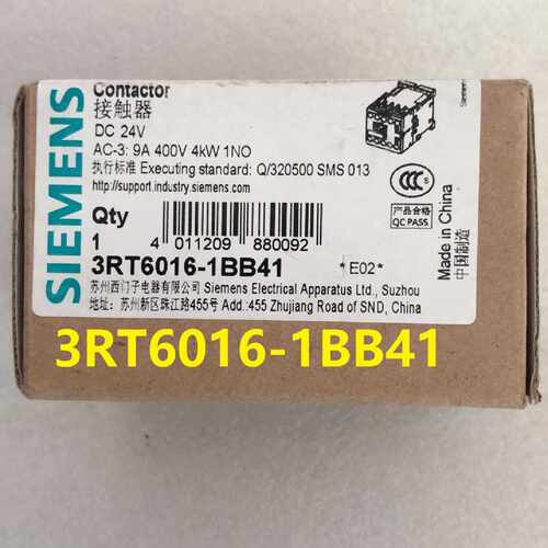 议价正品西门子3RT6016-1BB41 24V接触器SIEMENS 3RT6016-1BB41继