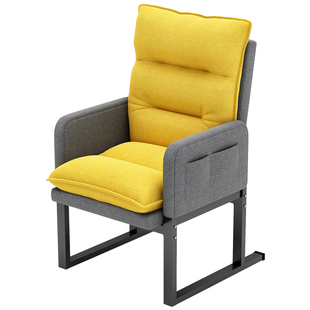 懒人沙发卧室单人电脑沙发椅家用高靠背喂奶沙发休闲阳台折叠躺椅