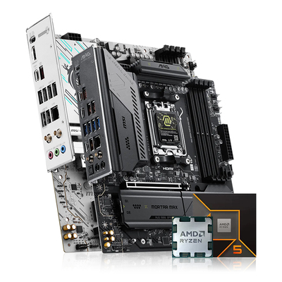 R59600X处理器搭微星主板