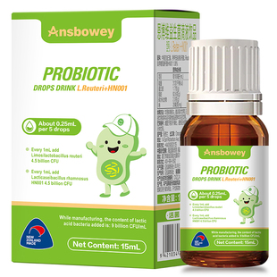 恩博维婴幼儿益生菌滴液新生儿宝宝肠胀气罗伊氏乳杆菌进口15ml