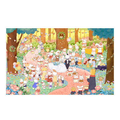 3djp情人节特别款1000片拼图