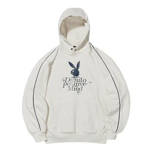 【DIMITO X PLAYBOY】23/24联名款卫衣男女春秋宽松连帽套装