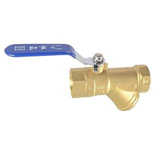 黄铜Y型过滤器水泵中央空调管道4/6分1/1.2/1.5/2寸阀门带过滤网