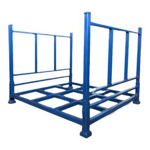 泰博尔钢制堆叠可拆折叠金属面料仓储物流汽车零件架布料堆垛架