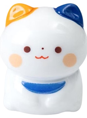 微景观可爱日式福运小猫公仔萌粒