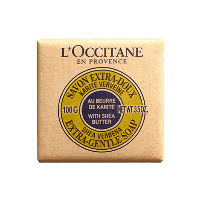 【自营】L'occitane/欧舒丹乳木果马鞭草洁肤皂100g 温和清洁留香