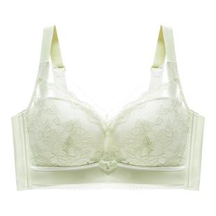爱戴无痕内衣女薄款粉底液大胸显小防下垂收副乳无钢圈美背文胸罩