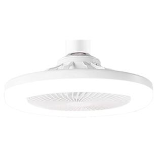 风扇灯带电扇e27螺口吸顶厨房一体led小型吊灯泡节能家用餐厅卧室