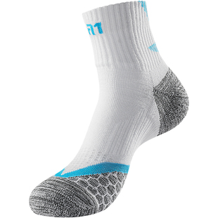 泰昂男款运动袜毛巾底专用羽毛球袜taan透气吸汗袜子防臭舒适男袜